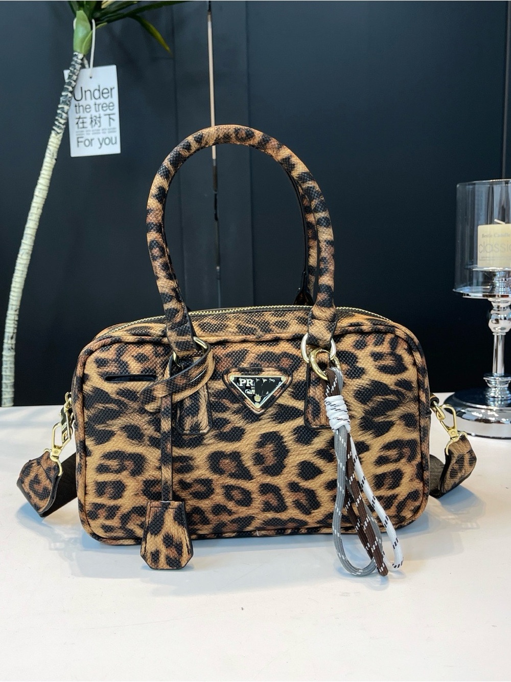 New women’s leopard fashion handbag